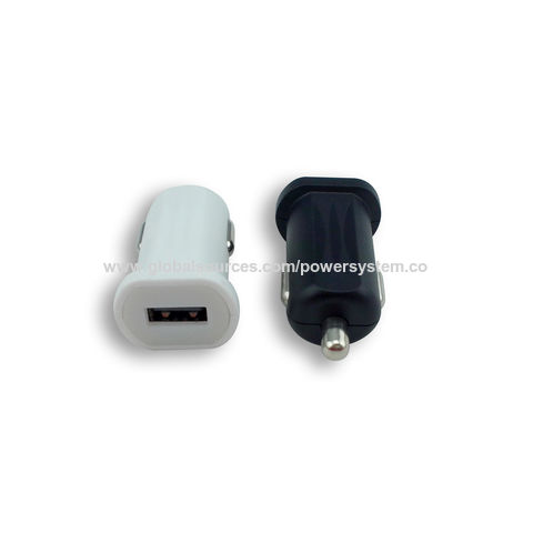 Mini Cargador USB Ipod /Iphone 5V-1A Negro