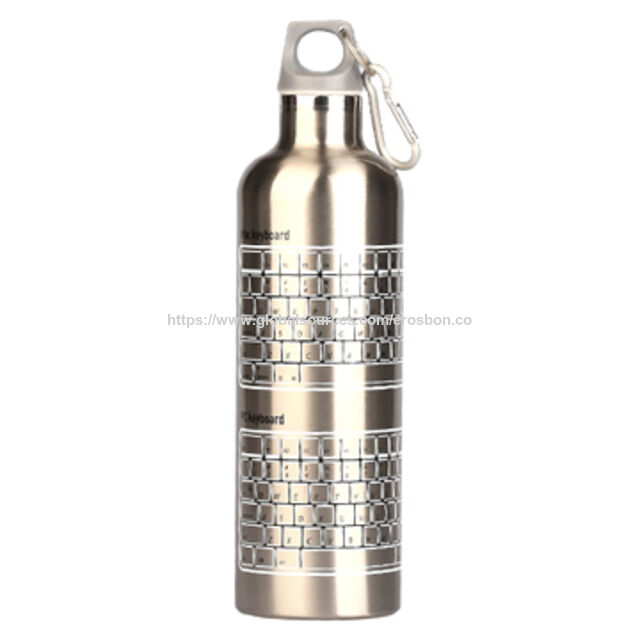 Bouteilles d'eau en acier inoxydable, Bouteille d'eau de sport, Bouteille de mode, en différentes capacités et couleurs, Logos personnalisés acceptés for sale at factory direct price