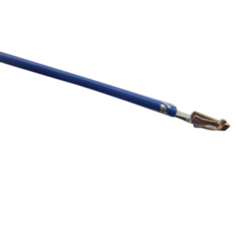 Arnés de cableado, terminal HRS2.54 con flash de oro, AWG22, cable azul claro, certificado UL