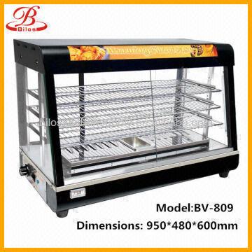 Buy Wholesale China Commercial Electric Glass Food Warmer Showcase &  Commercial Electric Glass Food Warmer Showcase