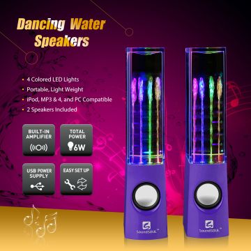 best led water speakers