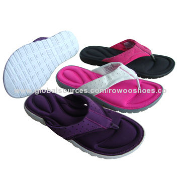 Memory Foam Women's Flip-flops, Made of 