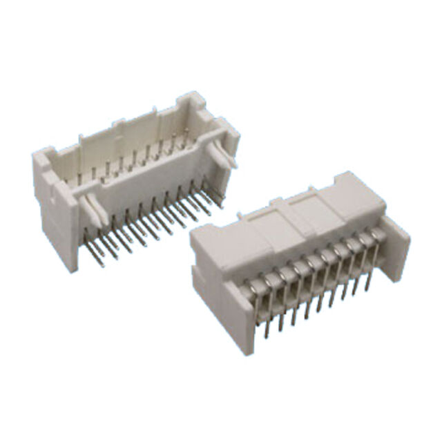 موصل 2.5 مم للوحة PCB نوع DIP مع دبوس: نحاس مطلي بالقصدير، القاعدة: PBT GF 15% UL94V-0، أي تصميم للعميل مقبول. for sale at factory direct price