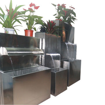 Stainless Steel Garden Fountains With Light For Houseware And Stainless Steel Garden Fountains With