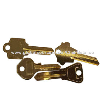 Solid Brass Key Blank For Us And North American Locksmiths Demand ...