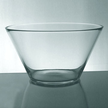 Buy Wholesale China Big Glass Salad Bowl With Classic Design And