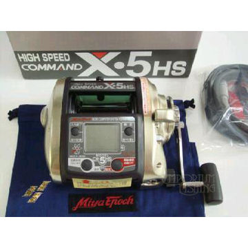 Buy Standard Quality Indonesia Wholesale Miya Epoch Command X-5hs Electric  Reel $400 Direct from Factory at Emporium Fishing Cv
