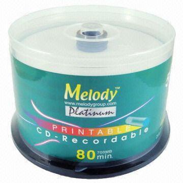 700mb Melody Printable Cd-r In 50pc Cake Box | Global Sources
