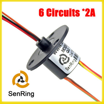 Senring H3899-04S 4-Channel 5A Through-bore Slip Ring - Roda Electric