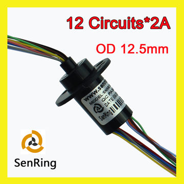 Slip Ring - 6.5mm Diameter - 4 Wires - 1A - SRING-6.5MM-4W-1A