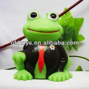 Green PVC Vinyl Frog Toy - China Frog Toy and Rubber Frog Toy