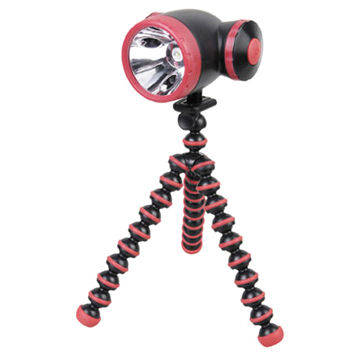 magnetic tripod flashlight