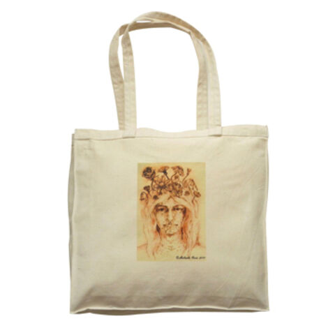 Bolsa de compra no tejida ecológica, bolsa promocional de algodón 24517-5 for sale at factory direct price