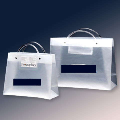 Bolsas con Asa de Tubo de PVC en su Diseño Personalizado for sale at factory direct price