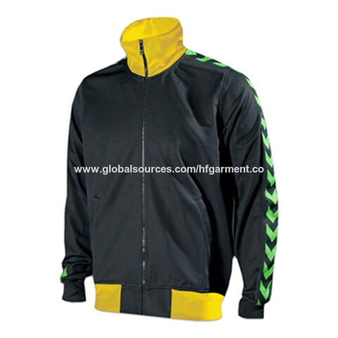 THC OPORTO. Polyester sports jacket - Army Green / M | UniPresent