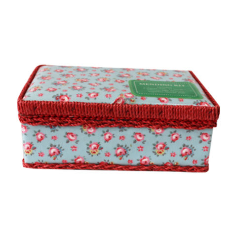 Boîte de Couture Mini Portable et Simple - Kit de Couture Compact pour Voyage et Usage Domestique
