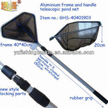 Aluminium Frame And Handle Telescopic Pond Fishing Net For Kids - Wholesale  China Aluminium Frame And Handle Telescopic Pond Fishin at factory prices  from Weihai Yizhang (Fishing Tackle) Metal Products Co. Ltd