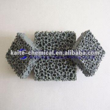Material: SiC Max working Temp.: 1500 C Aperture:10-60 PPI Porosity:80 ...