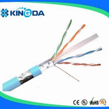 FTP Cat6 Cable
1.ISO9001:2000, CE,UL,FLUKE 
2.Competetive factory price 
3.OEM available.Fast del for sale at factory direct price