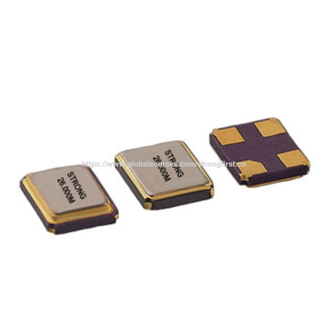 Cristais de Quartzo SMD de 1.6x1.2mm com Alta Tolerância de Frequência, Estabilidade e Confiabilidade para Aplicações Industriais