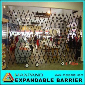 retractable metal fence