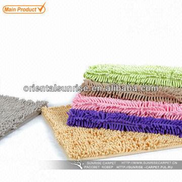 Pink Large Washable Rubber Backed Washable Rugs 1 Material 100