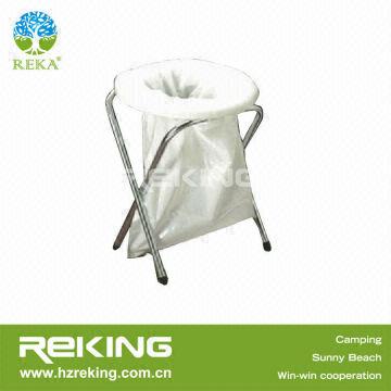 Buy Wholesale China Portable Folding Camping Toilet With Plastic Bag   Portable Folding Camping Toilet 