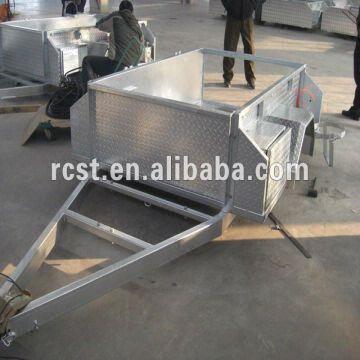 Hot Dipped Galvanized Camper Trailer With Side Drawer Global Sources
