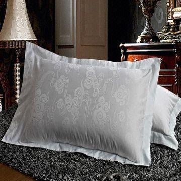 Hotel Wholesale Feather Pillow 1 Plain Hotel Pillowcase 2