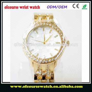 China movt watch discount stainless steel back