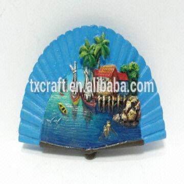 Drago Victoria Harbour Hong Kong – Magnete Frigorifero 3D In Resina, Souvenir Artigianale Cina