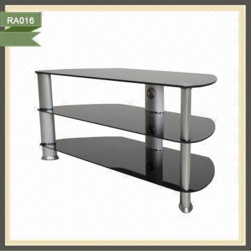 Buy Wholesale China Fancy Design Tempered Glass Free Standing Tv Stand Buy Wholesale China Fancy Design Tempered Glass Free Standing Tv Stand