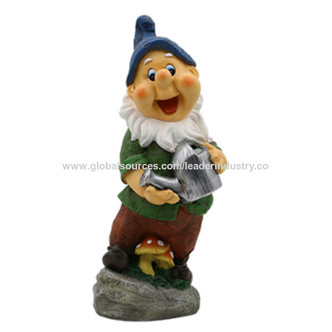 Polyresin Garden Gnome with Long Hat main image 0