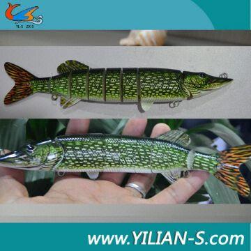 2015 Artificial Plastic Cheap Fishing Lures Pike Lure For Winter