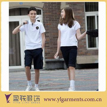 Boys school uniform shorts