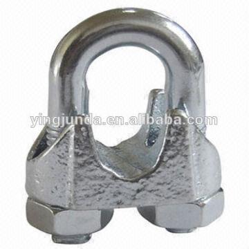 Buy Wholesale China Din741 Malleable Electro Galvanized Wire Rope Clip ...