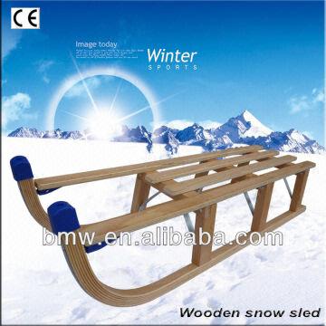 Buy Wholesale China Wood Durable Snow Sled & Wood Durable Snow Sled ...