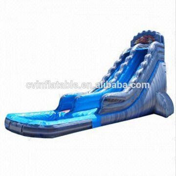 Buy Wholesale China Inflatable Water Slide With Swimming Pool, Kids ...
