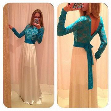 elegant long gown design