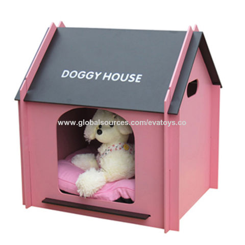 Custolmize Pink Girls Wooden Georgian Dolls House for Sale W06A420