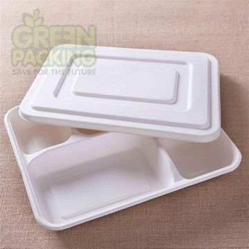 Buy Wholesale China 4-compartment Biodegradable Food Container 4
