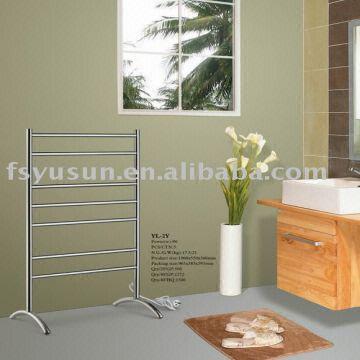 Buy Wholesale China Freestanding Heated Towel Rack;towel Radiator;towel ...