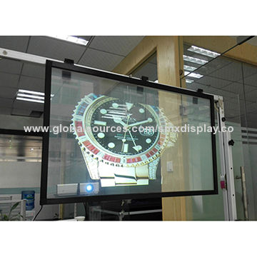 Transparent Holographic Rear Projection Film on Glass , 3D Holographic Film