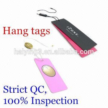 Dongguan hang tag supplier jeans hangtag for sale at factory direct price