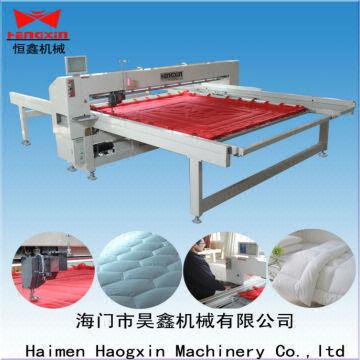 Hxd 30 Computerized Single Needle Quilting Machine Comforter Set