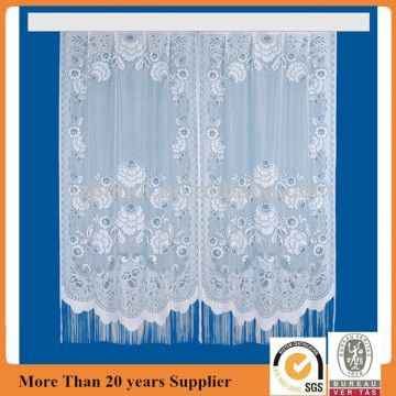 Curtain Knitted Lace Window Curtain With Tassels Global Sources