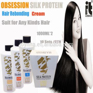 Buy Wholesale China Keratin Permanent Hair Straightening Cream Salon Hair  Rebonding Products & Keratin Permanent Hair Straightening Cream Salon |  Global Sources