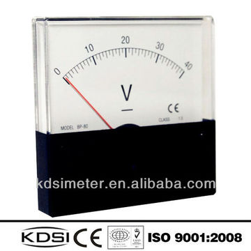 Voltmeter - Analog Voltmeter Panel Dc 0~40v Voltage Tester Meter,ce Voltage  Tester - Wholesale China Voltmeter - Analog Voltmeter Panel Dc 0~40v at  factory prices from KDS Instrument (Kunshan) Co. Ltd
