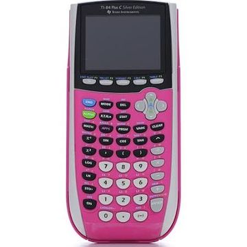 Texas Instruments TI-84 Plus C Silver Edition Graphing Calculator Pink for sale online 