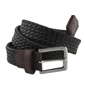 Buy Wholesale China Men's Braided Leather & Rope Belt, Classic Design ...